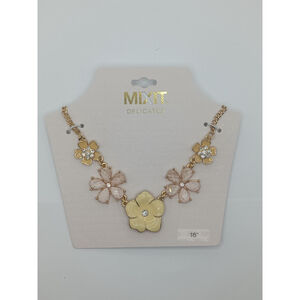 NWT - Mixit Delicates Floral Statement Necklace – 16”